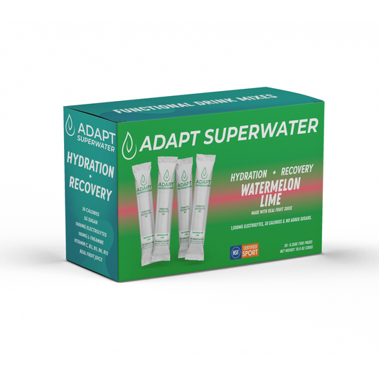 [Pre-Order] ADAPT SuperWater - WATERMELON Hydration & Recovery Electrolyte Mix